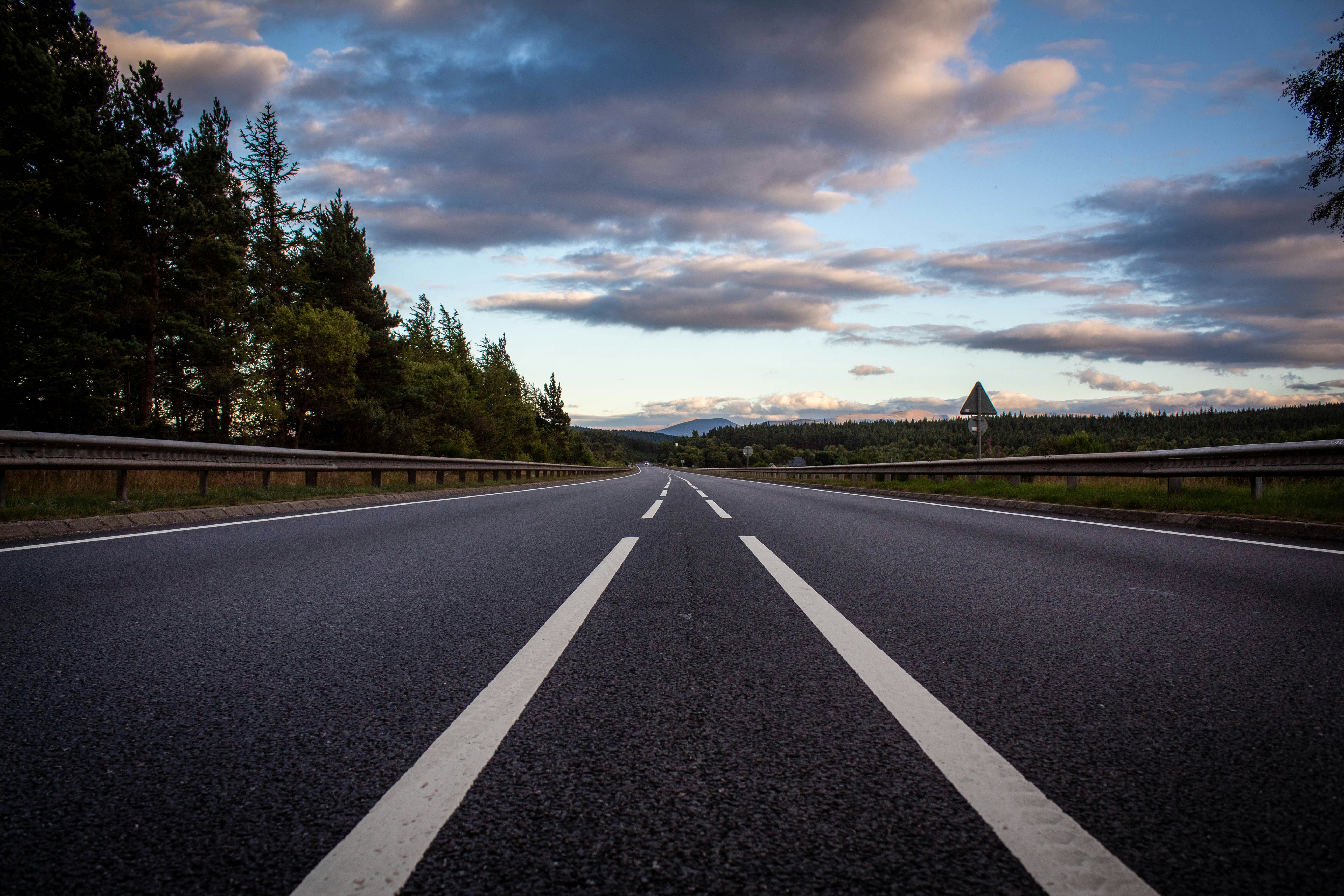 The open road.